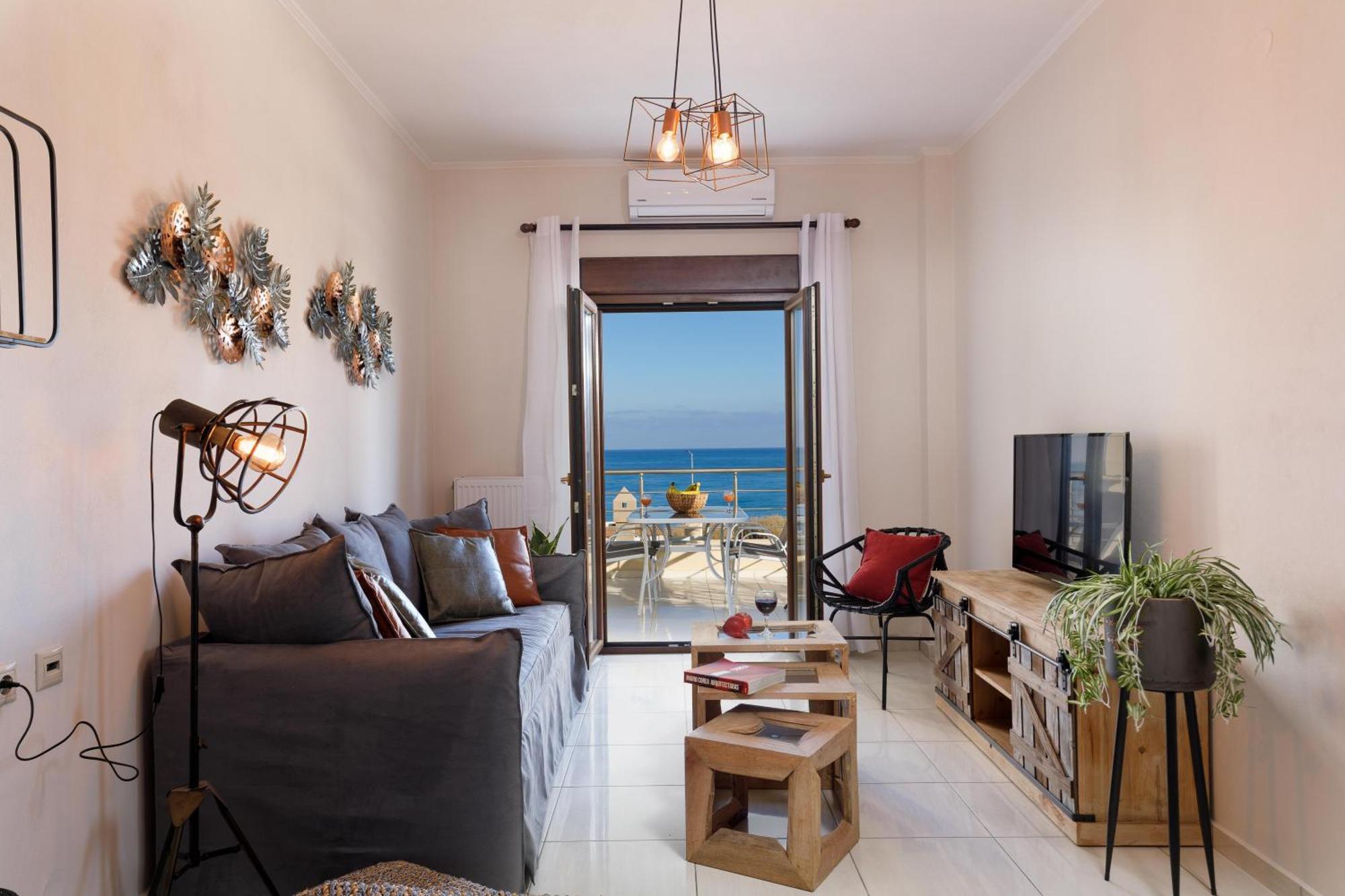 Oak Wood - Sea View Exclusive Maisonette Sfáka Exterior foto